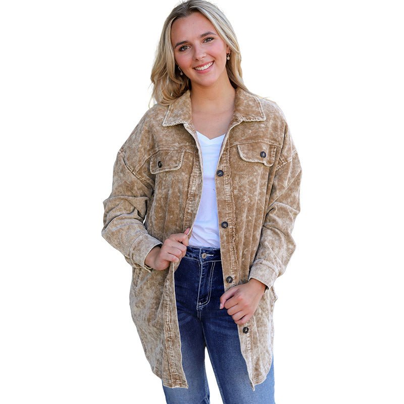 Loose Casual Shirt Jacket - Image 6