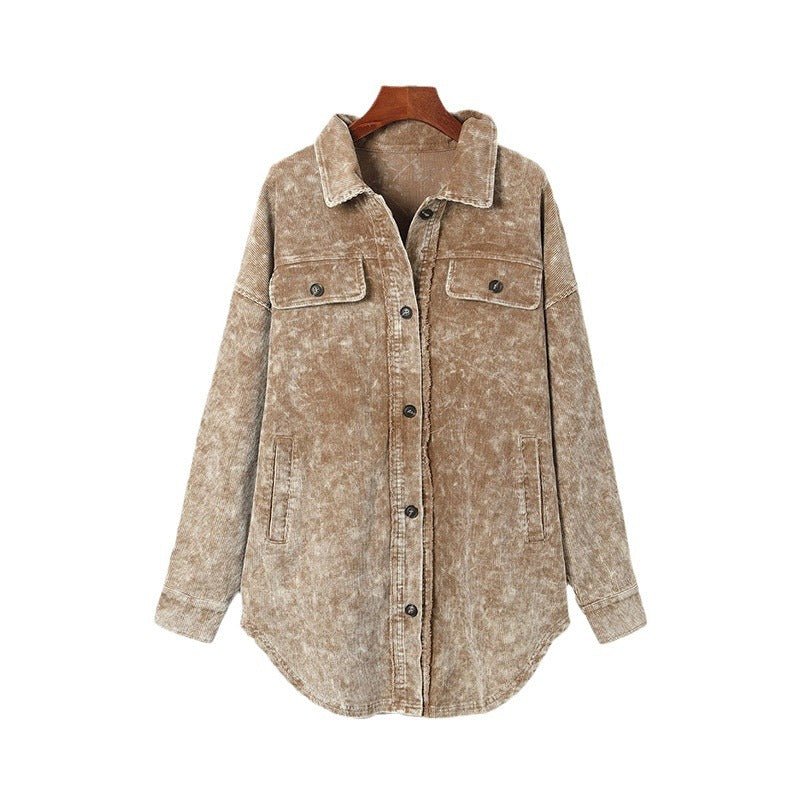 Loose Casual Shirt Jacket - Image 7