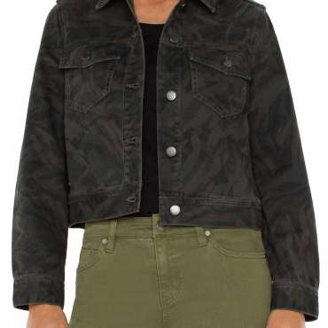 Liverpool Military Crop Jacket (Abstract Camo)
