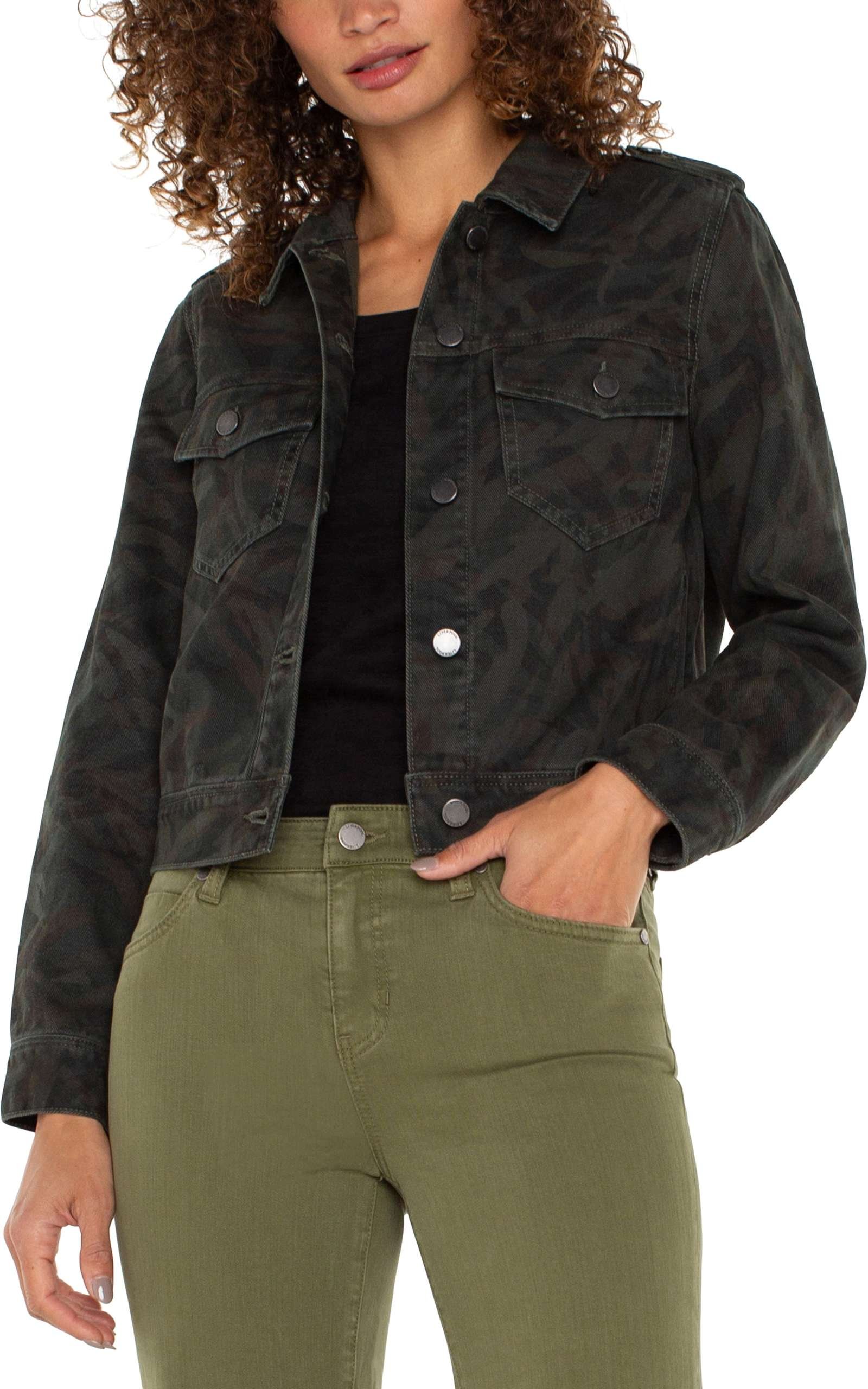 Liverpool Military Crop Jacket (Abstract Camo) - Image 2