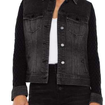 Liverpool Denim Jacket w/ Sweater Sleeves (Arvis Drive)
