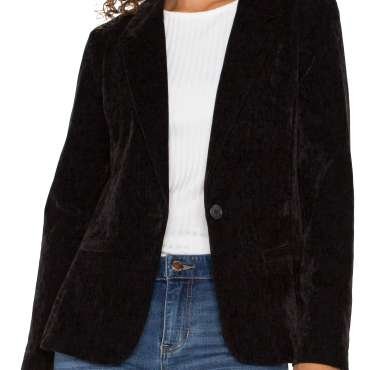Liverpool Fitted Blazer (Black)