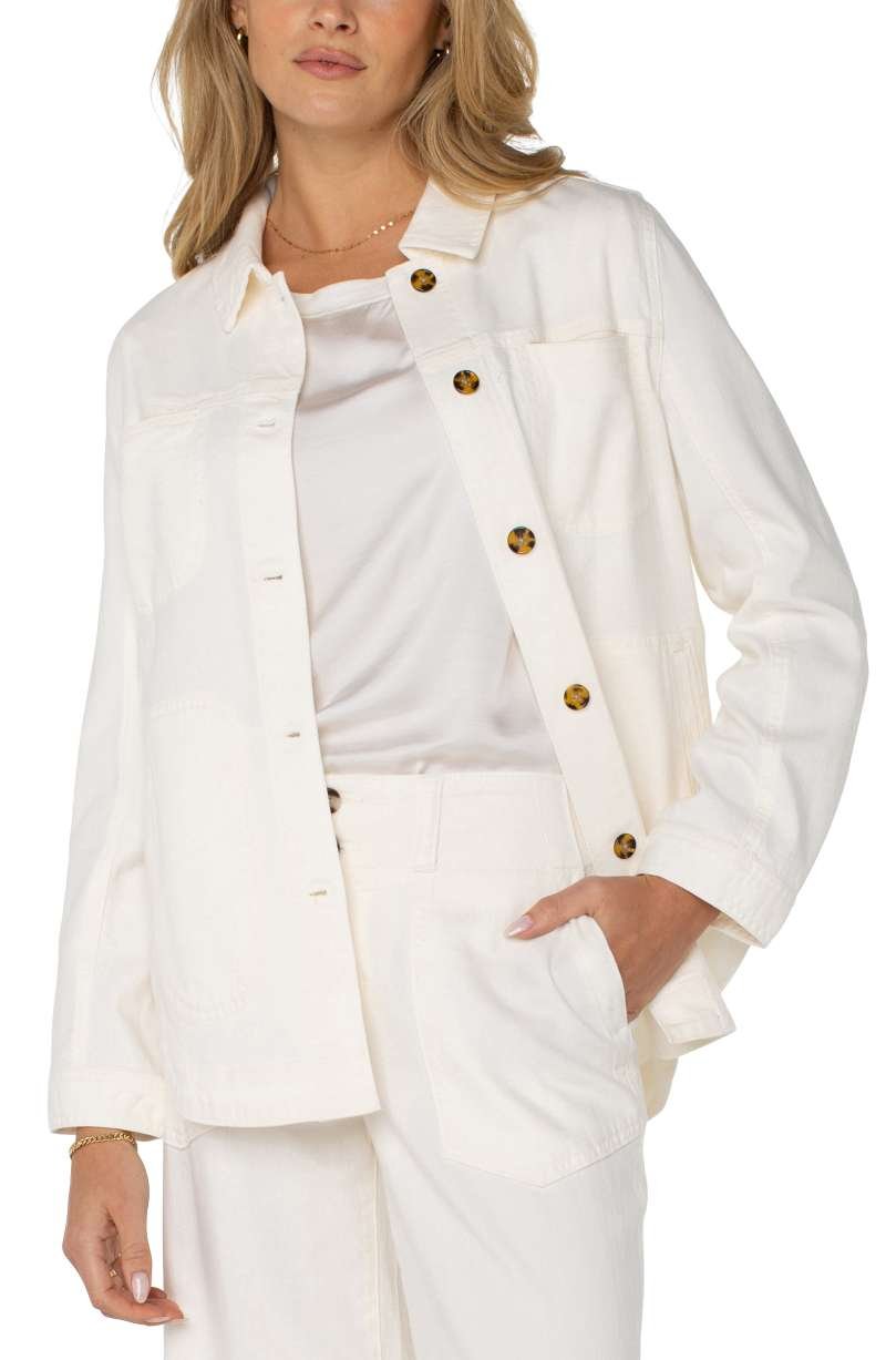 Liverpool Shirt Jacket (Whipped Cream) - Image 2