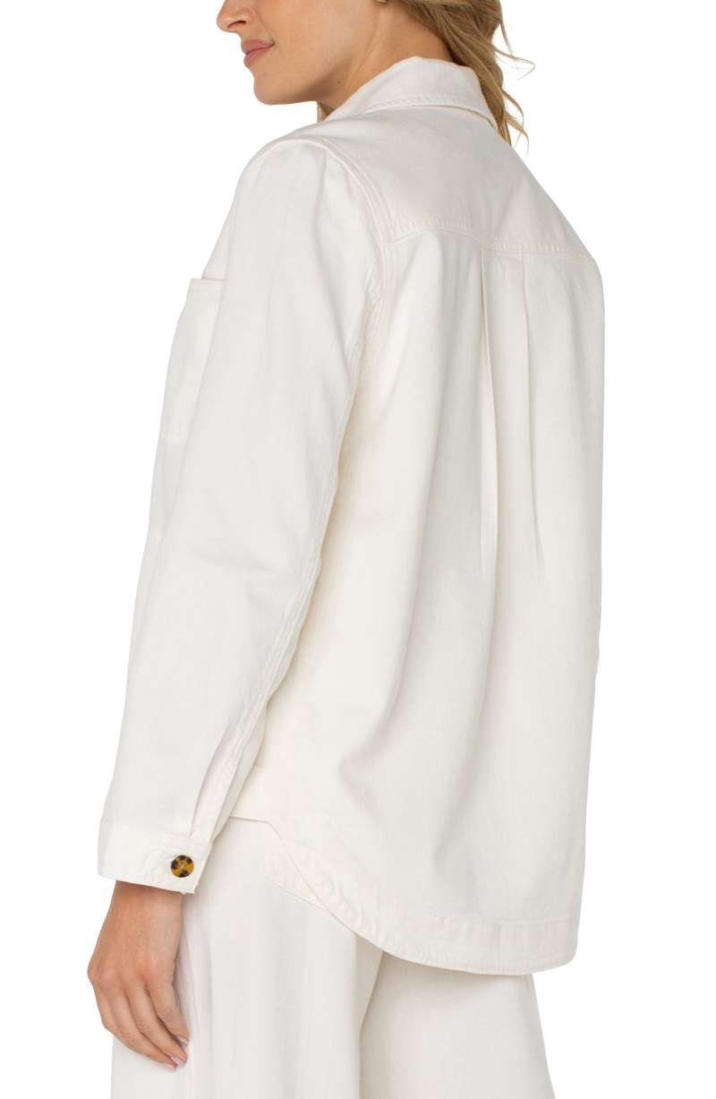 Liverpool Shirt Jacket (Whipped Cream) - Image 4