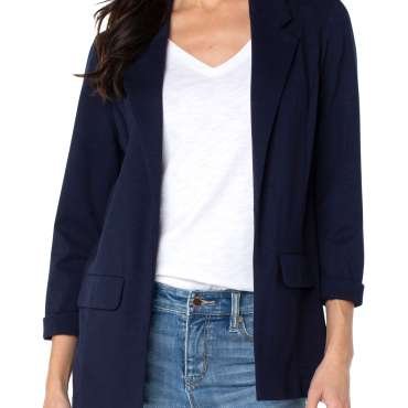 Liverpool Blazer w/ Princess Darts (Cadet Blue)