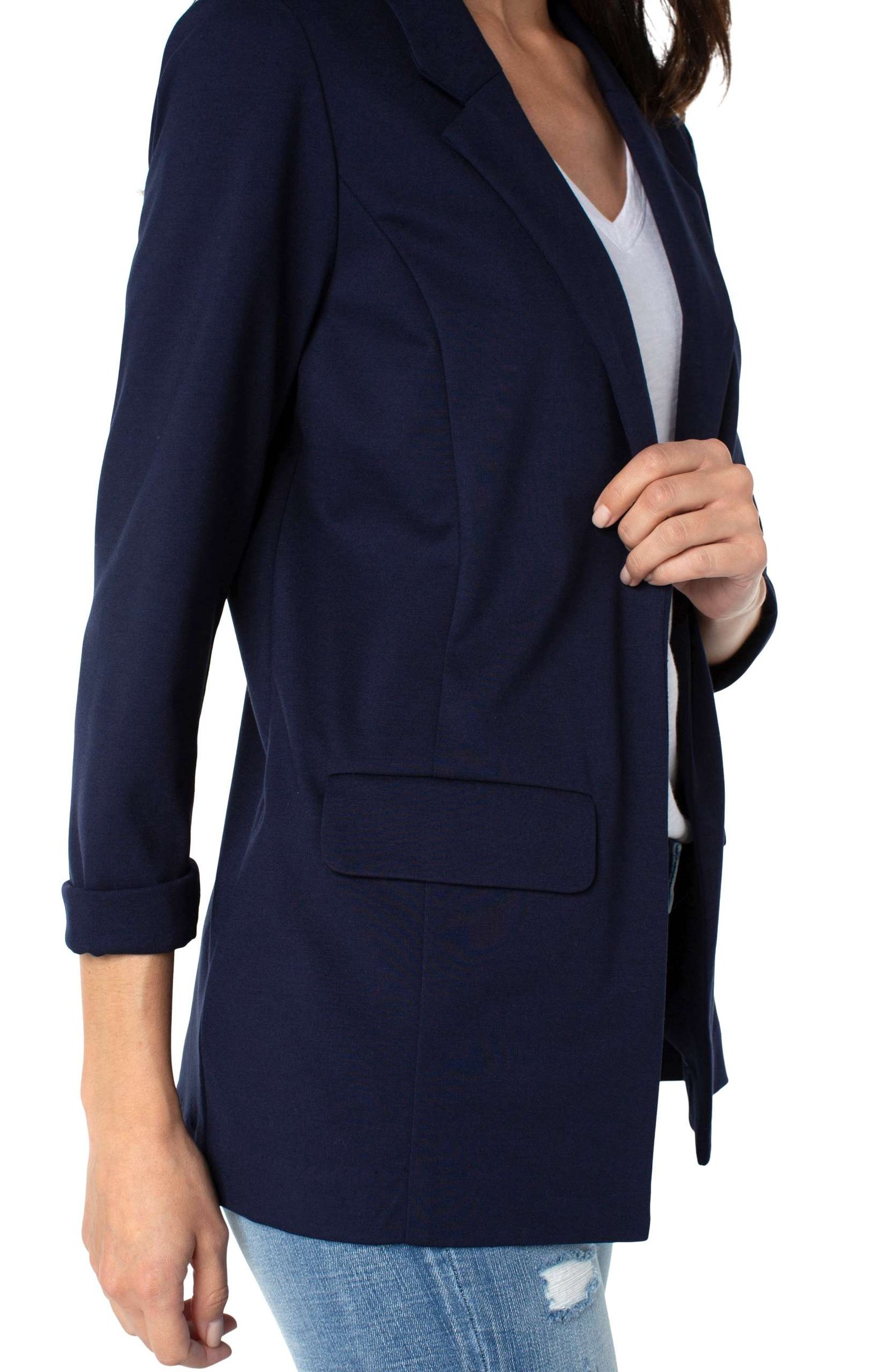 Liverpool Blazer w/ Princess Darts (Cadet Blue) - Image 3