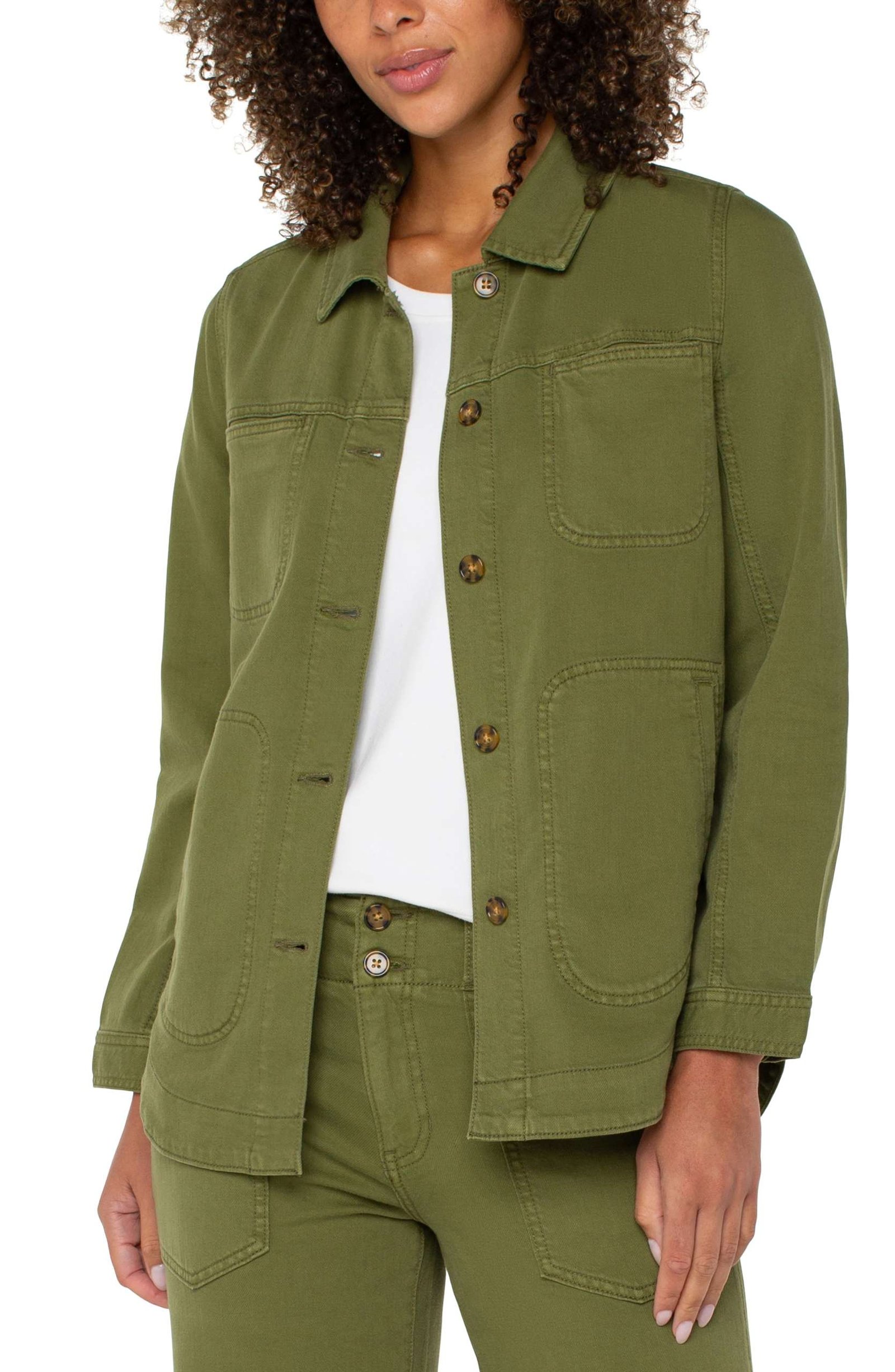 Liverpool Shirt Jacket (Hemlock) - Image 2